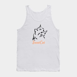 tshirt cat Tank Top